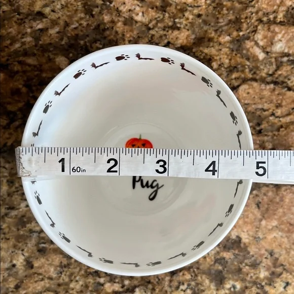 Portobello By Design Bone China Pug Pumpkin Coffee Mug - Picture 9 of 9